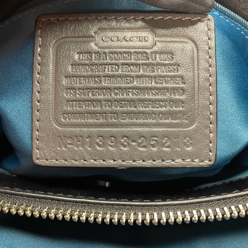 Coach Madison Needlepoint Kimberly Carryall Satchel - Picture 9 of 13